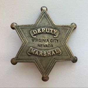 Vintage Antique “Deputy Marshal” Badge from Virginia City